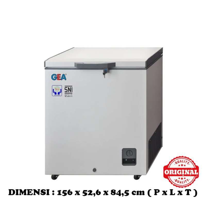 Harga freezer gea 100 liter second sale