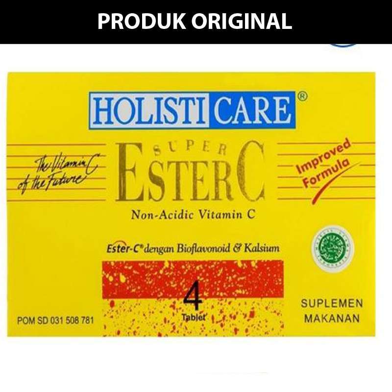 Jual Holisticare Ester C Multivitamin 4 Tablet Online November 2020 Blibli
