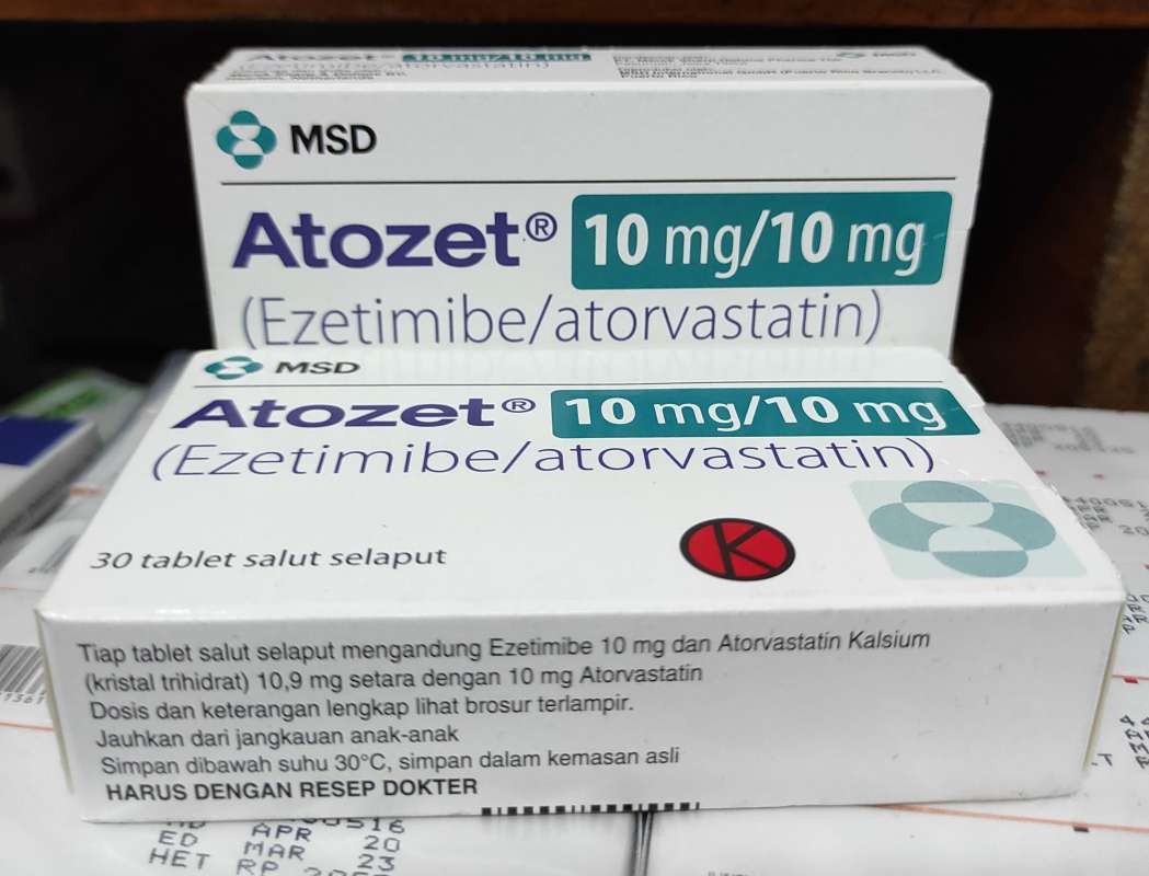 Jual Atozet 10mg 10mg Resep Dokter Bok 30 Tablet Online Februari 2021 Blibli