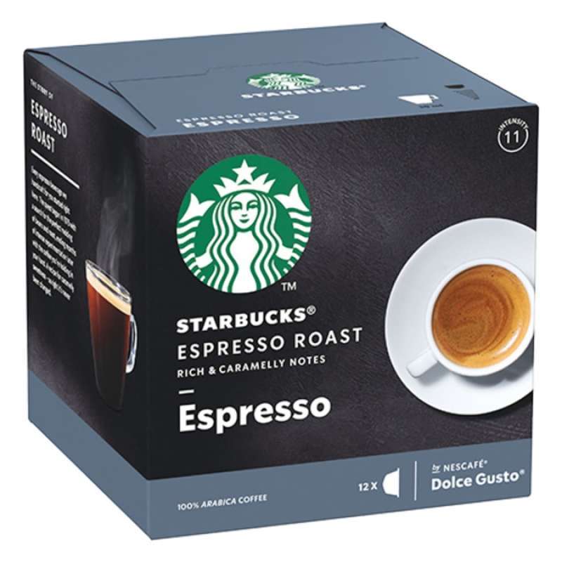 Jual Kapsul Nescafe Dolce Gusto Starbucks Espresso Roast Special Edition Online September 2020 Blibli Com