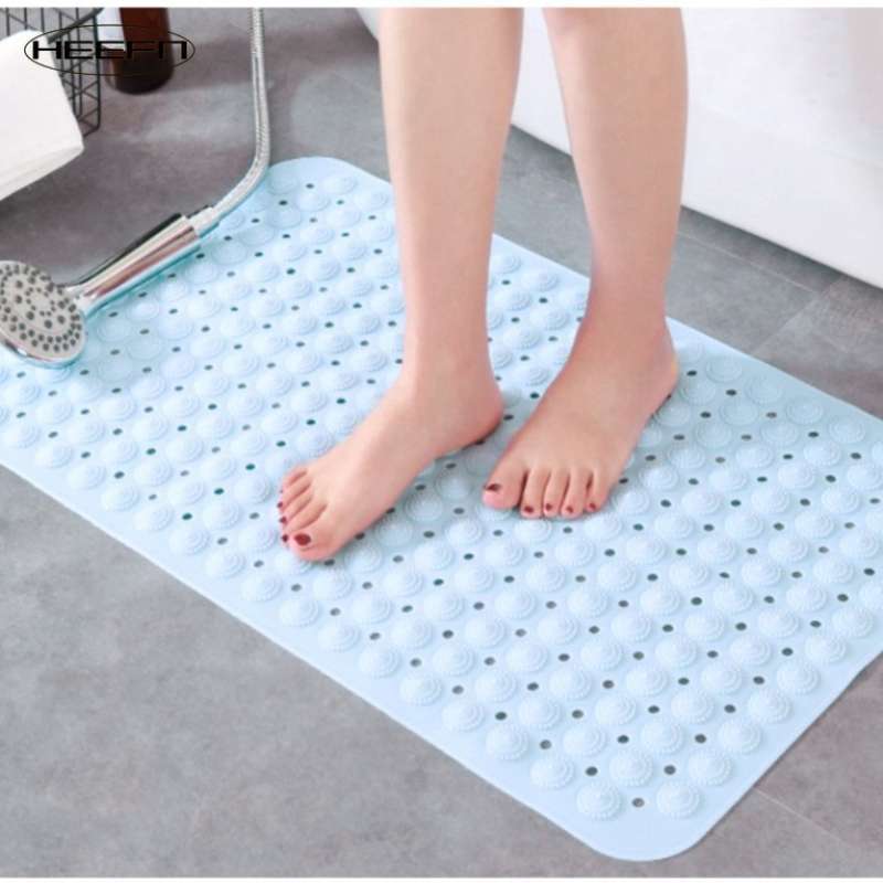 Jual Sunxin Keset Kamar Mandi Pvc Kerikil Vacum Anti Slip Putih Terbaru Juni 2021 Blibli