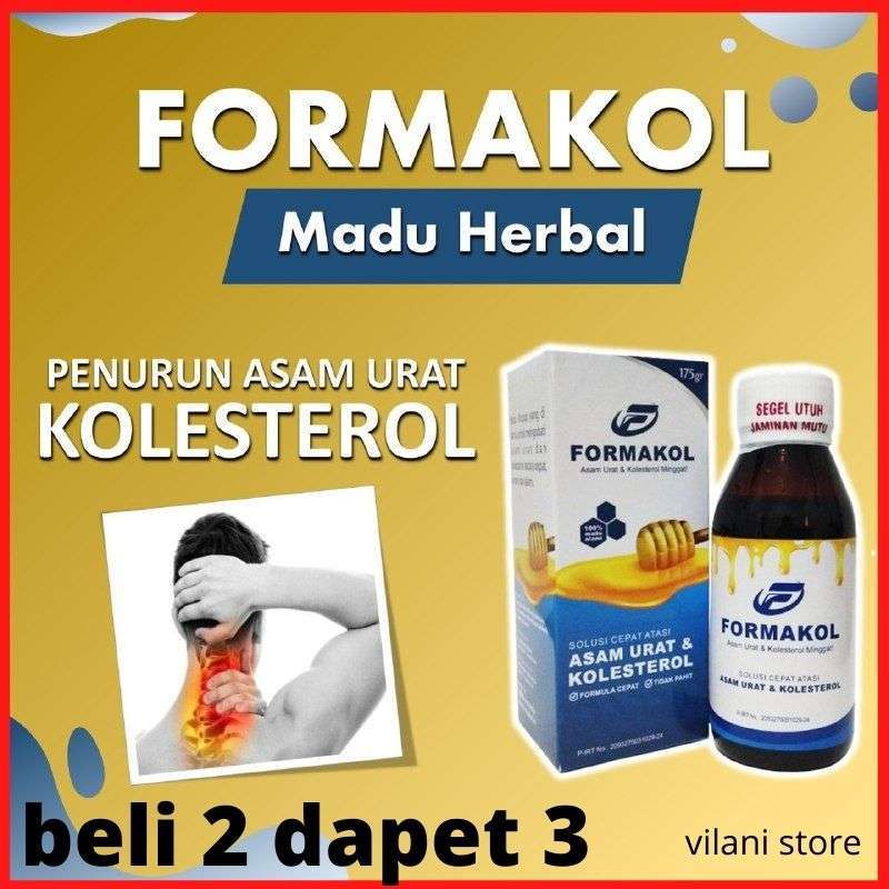 Jual Formakol Madu Herbal Obat Kolesterol Asam Urat 100 Madu Alami Solusi Kolesterol Dan Asam Urat Tinggi Ampuh Menurunkan Kolestrol Alami Di Seller Dua Bersaudara Warehouse Kota Jakarta Selatan Dki