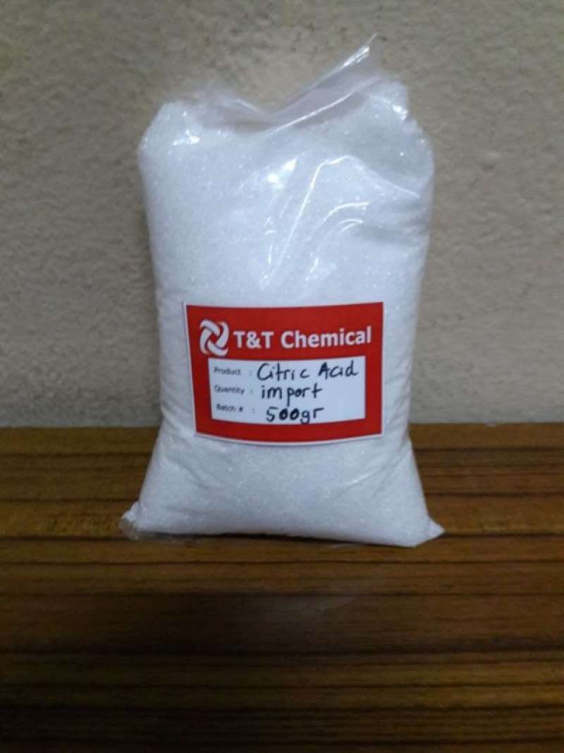 Jual Citric Acid Citrun Asam Sitrun Sitrat Food Grade Import 1 Kg Online Februari 2021 Blibli