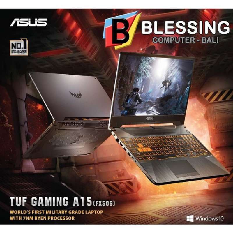 Jual Asus Tuf Gaming A15 Fx506ii R55tb6b Amd Ryzen5 4600h 8gb 512gb Ssd Vga Gtx1650ti V4g W10 Online Desember 2020 Blibli