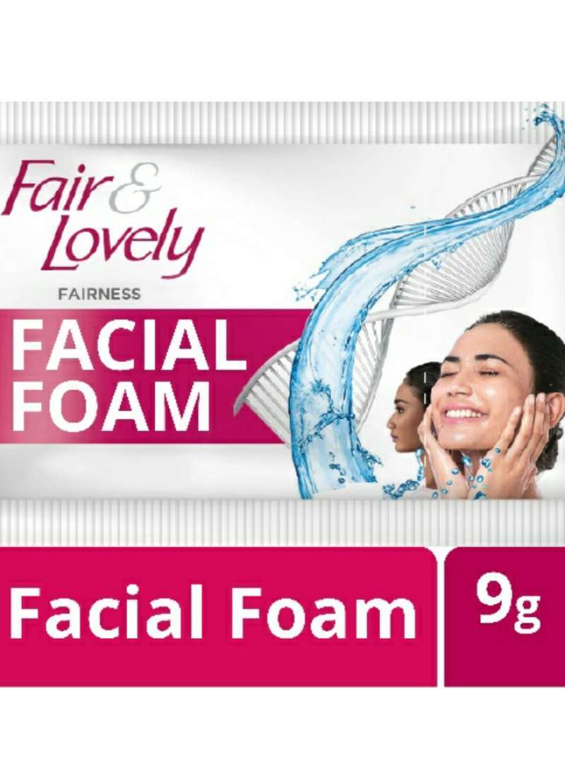 fair n lovely fairness facial foam