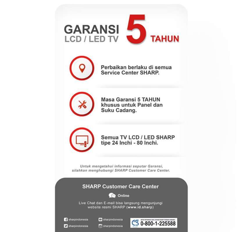 led tv sharp 32 inch ba1i