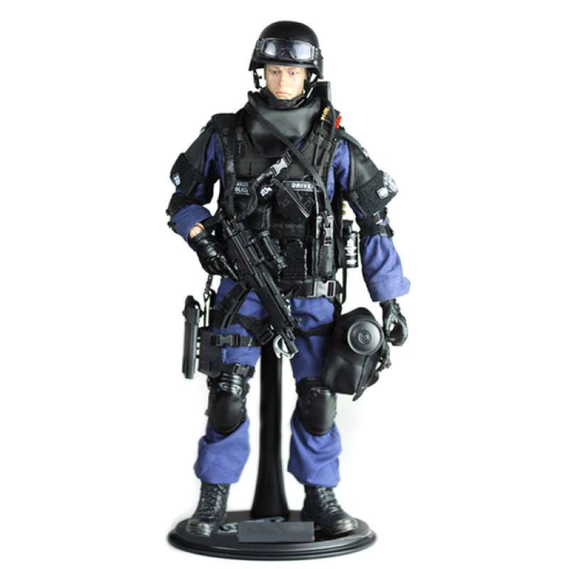 1/6 SWAT Team Assaulter Attacker Action Figure Toy Collection DIY Model Gift 