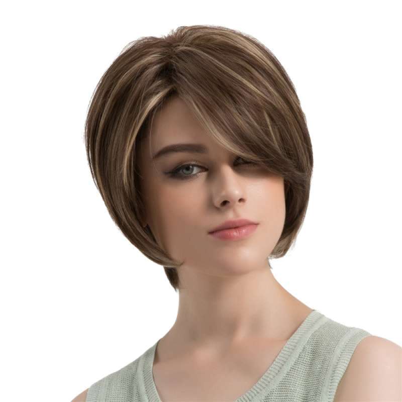 Jual Fashion Bob Ladies Straight Natural Short Hair Women S Wigs Free Wig Cap Terbaru Juni 2021 Blibli