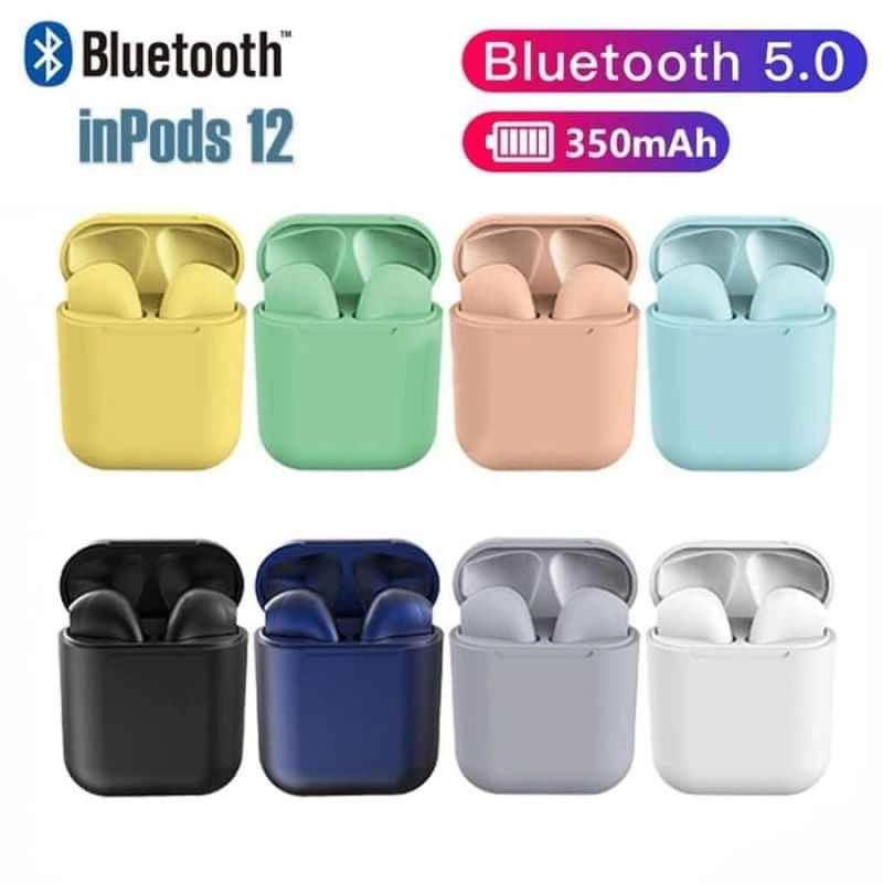 i12 TWS Headset Bluetooth Earphone V5 