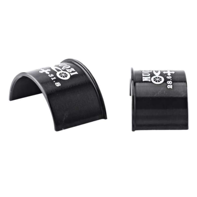Bicycle Bike Handlebar Shim 28.6mm to 31.8mm Aluminum Alloy Road MTB Bike Handlebar Conversion Adapter
