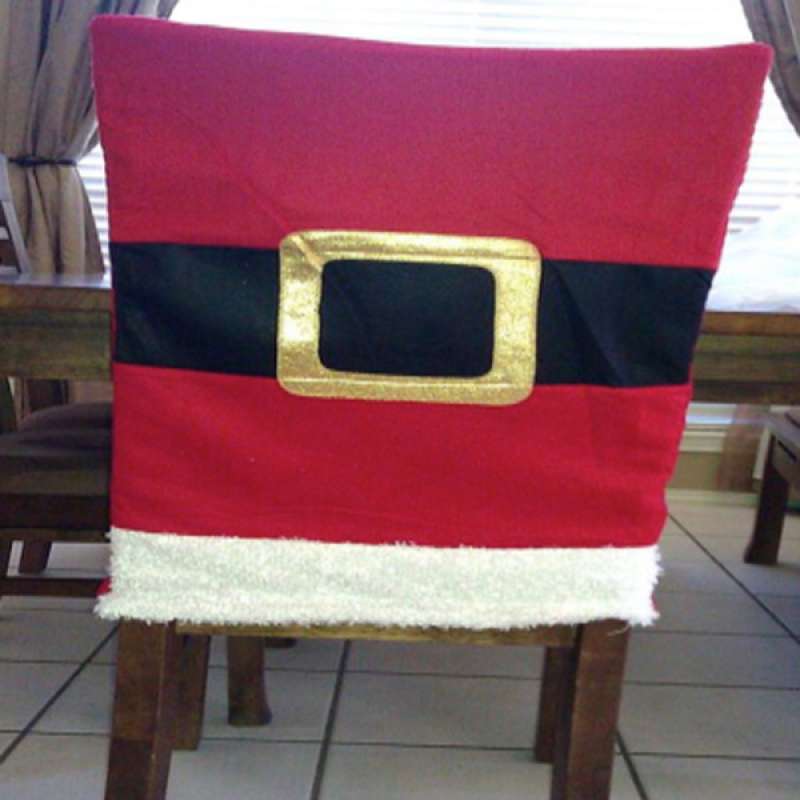 Jual Festive Christmas Belt Chair Back Cover Xmas Dinner Banquet Kitchen Table Party Home Ornaments Online September 2020 Blibli Com