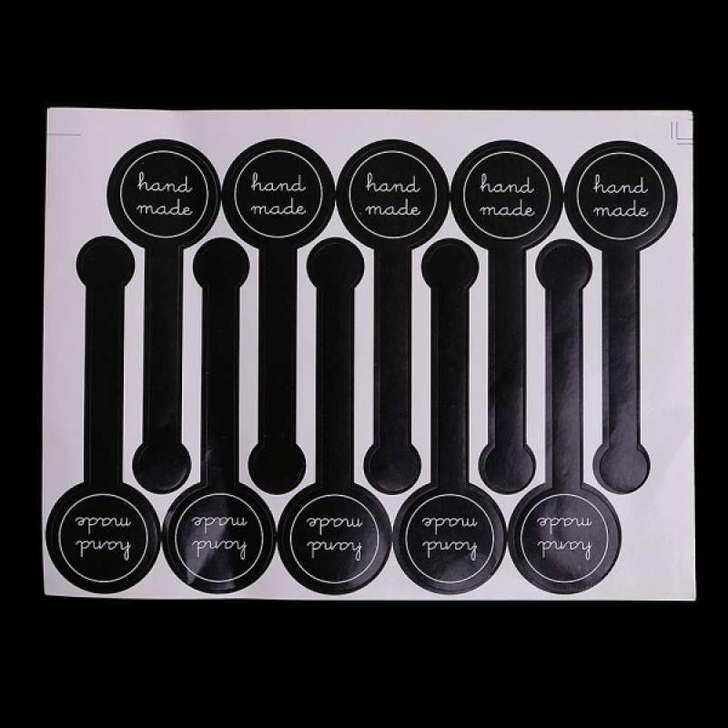 Promo 20 Sheets Label Sticker Packing Paper Sealing Stickers ...