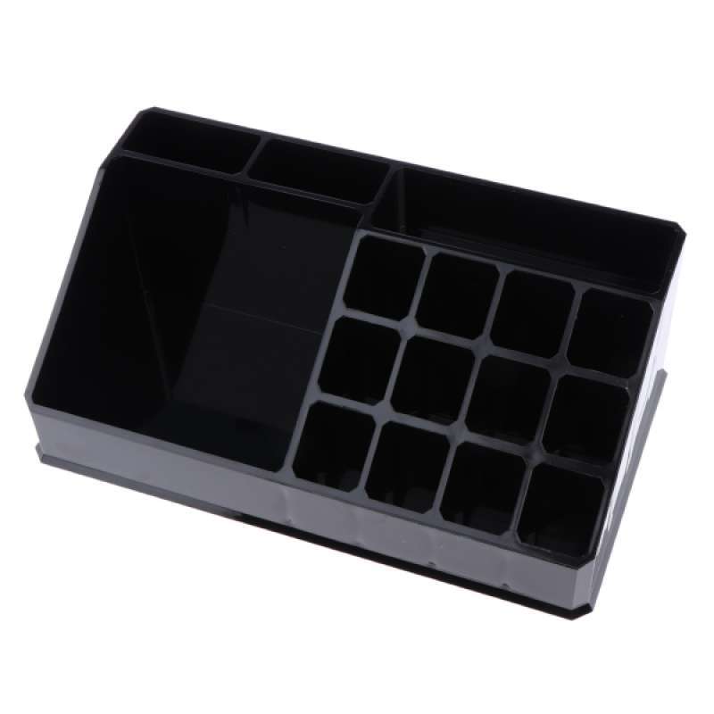 Jual Acrylic Makeup Lipstick Organiser Cosmetic Brush Holder Vanity Countertop Online Oktober 2020 Blibli Com
