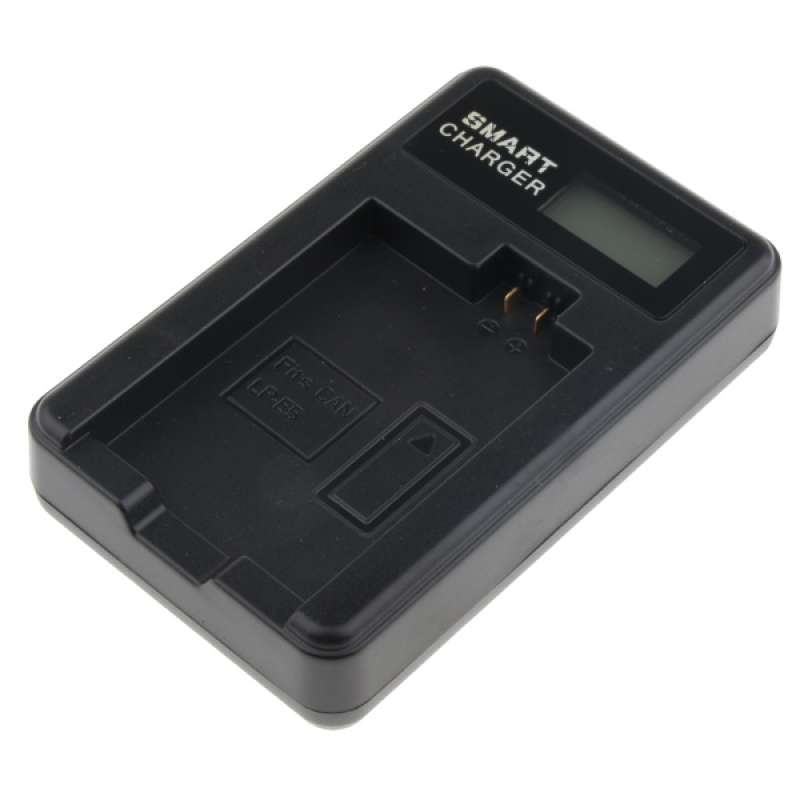 lcd usb battery charger for canon lp e5 eos 1000d rebel t1i xs xsi kiss x2
