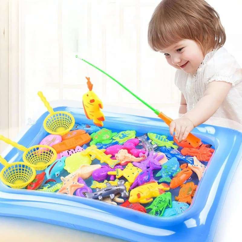 Jual Mainan Anak Set Kolam Pancingan Ikan Tanpa Dus Box Online Oktober 2020 Blibli Com