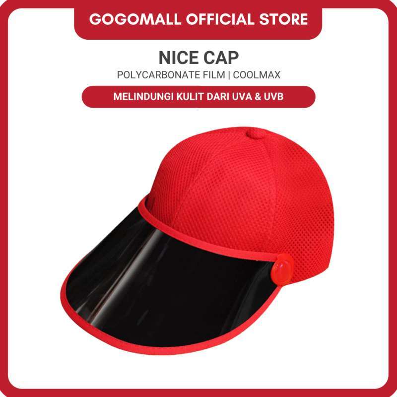 Topi Anti UV Pelindung Wajah Asli KOREA 