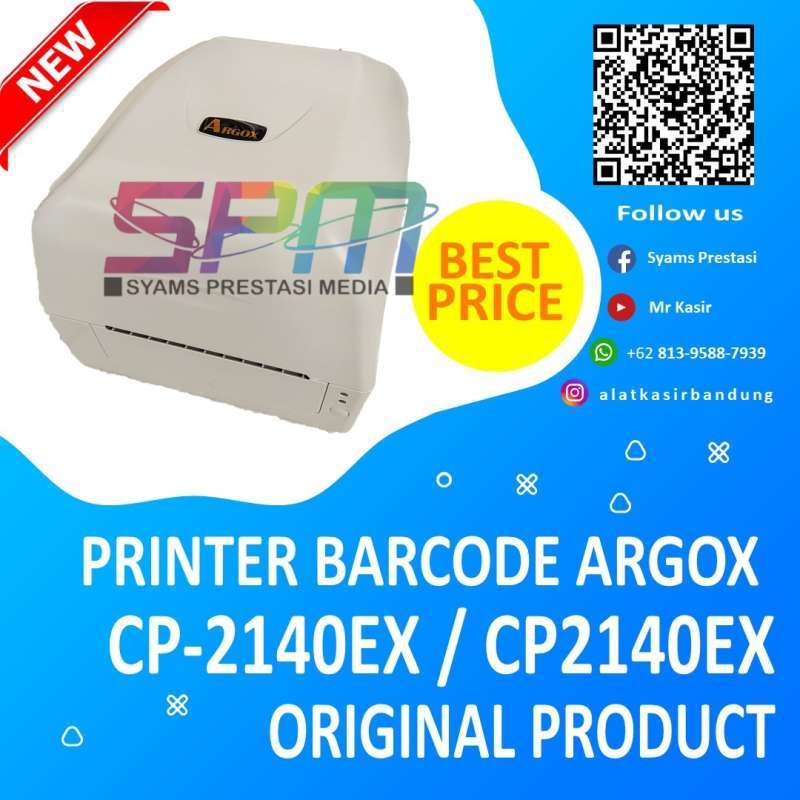 ARGOX BARCODE PRINTER LABEL CP2140/CP2140M/CP2140EX/CP-2140EX Terlaris