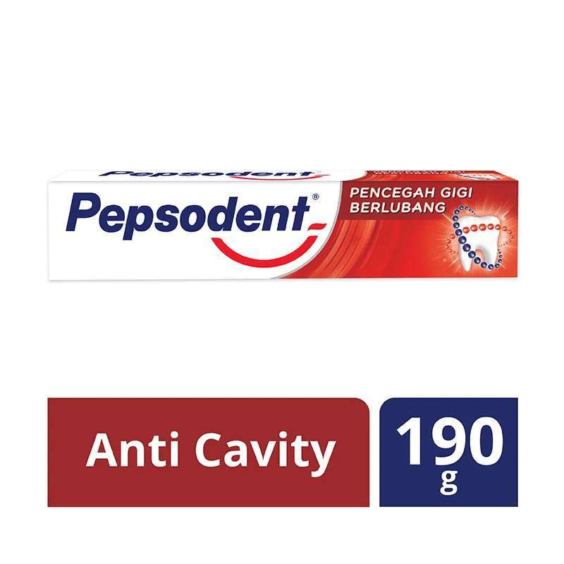 Jual Pepsodent Pencegah Gigi Berlubang Pasta Gigi 190 Gr Online Desember 2020 Blibli