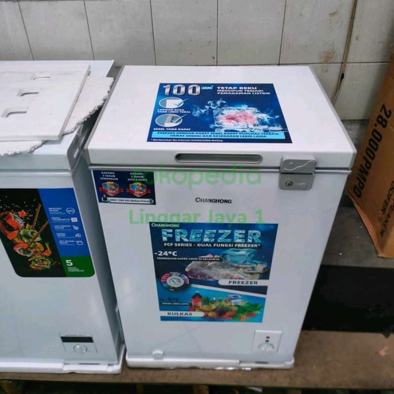 Promo Chest Freezer Changhong 110 Liter Fcf 136dw Diskon 10 Di
