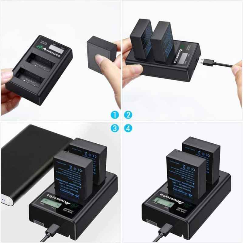 Jual Baterai Powerextra Nikon En El14 En El14a 2 Pack Dual Charger Lcd Kit Online Januari 2021 Blibli