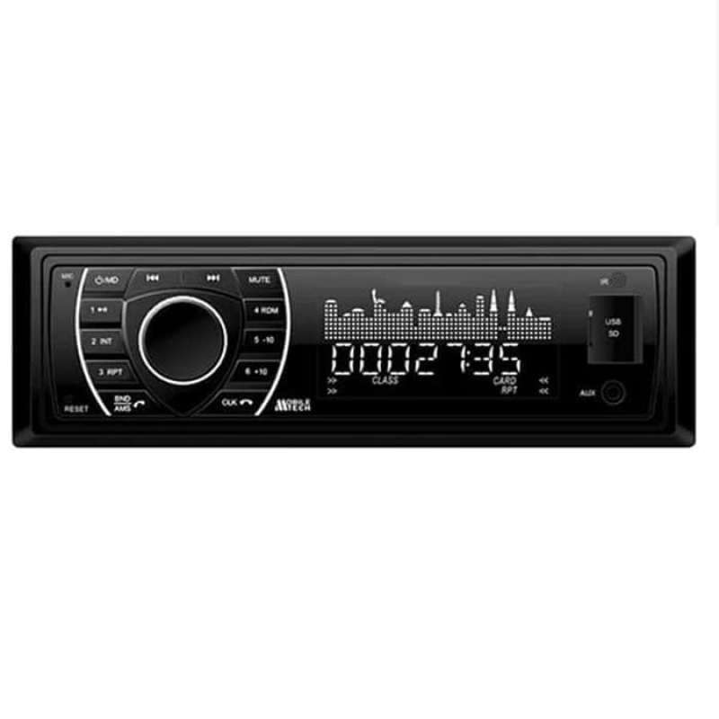mtech tape single din head unit radio usb sd card mp4 mobil