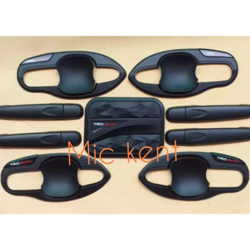 Jual Paket Outer Handle Tank Cover Trd Sportivo Hitam Calya Sigra Murah Mei 2021 Blibli
