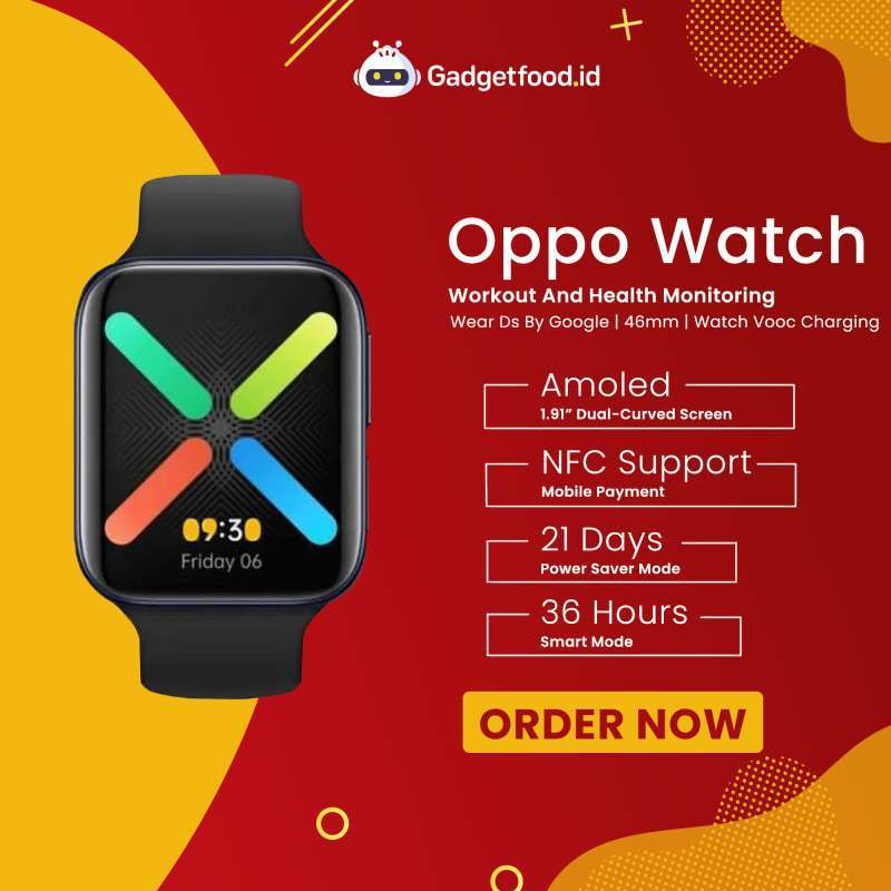 Smart watch cheap oppo harga