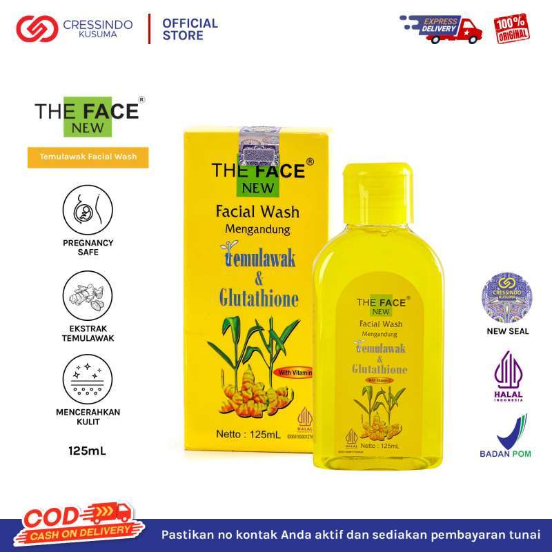 jual glutathione jepang THE FACE Temulawak Facial Wash with 125ml Color:9B Lightest Beige Blonde Sports & Fitness Formula Starehonorr Liposomal Glutathione -
