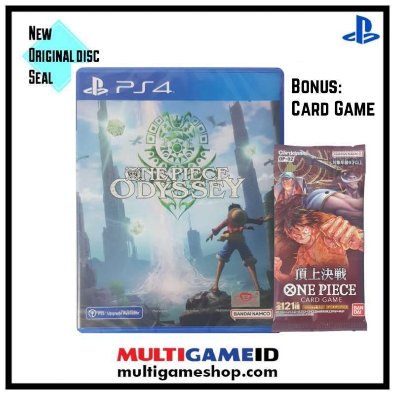 Promo Ps4 One Piece Odyssey Region English +card Game Diskon 23