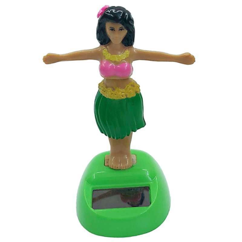 Pack 3 Solar Powered Bobbling Dancing Figure Toy Car Home Table Xmas Decor 