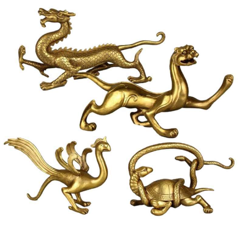 Jual Fengshui Decor Golden Dragon Wealth Lucky Statue Home Decoration Figurines Online Februari 2021 Blibli