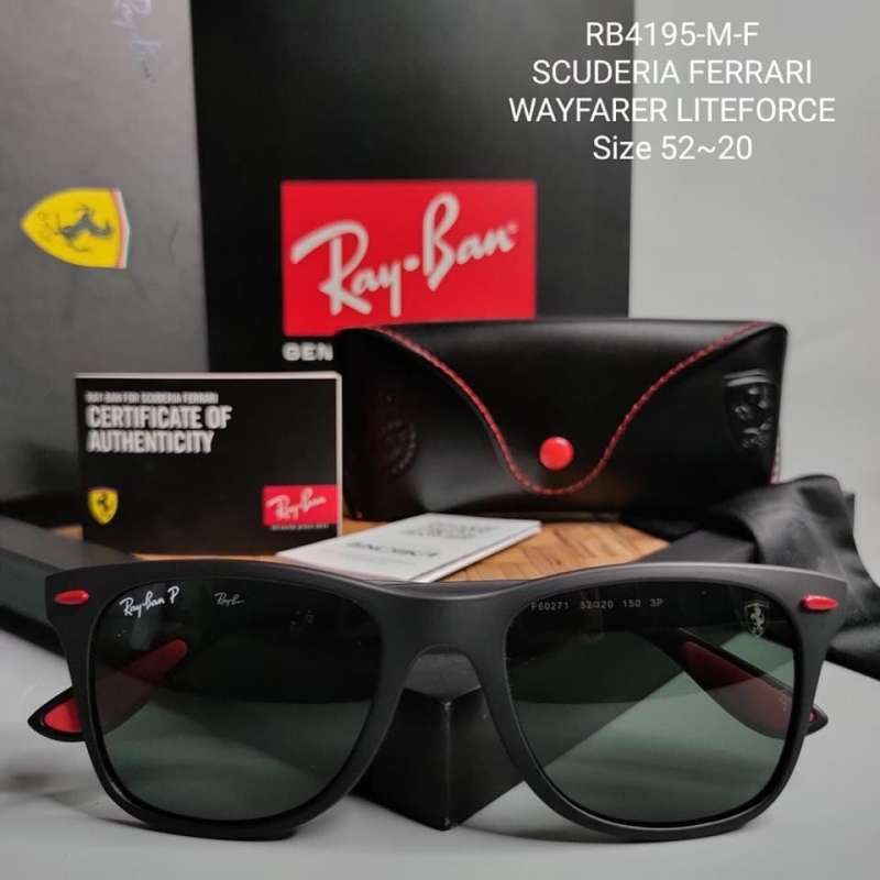 Kacamata rayban hitam new arrivals