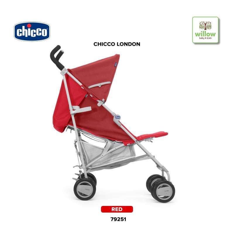 Chicco london stroller red discount