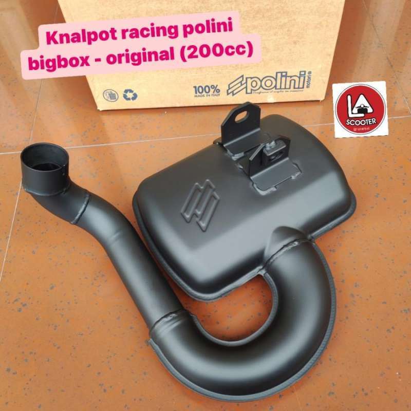 Jual Knalpot Racing Polini Bigbox Original (200cc) Di Seller La