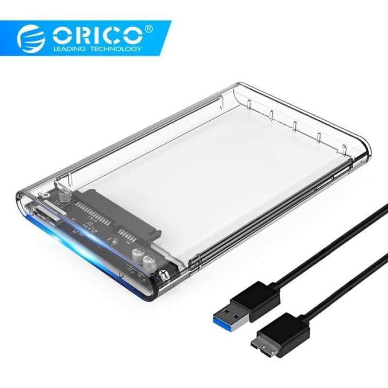 ORICO 2139U3 HARD DRIVE ENCLOSURE INCH TRANSPARANT CASE