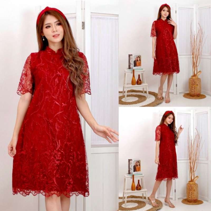 Cheongsam brokat best sale