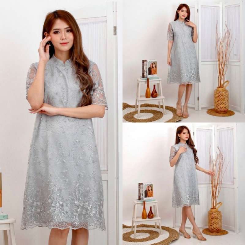 Cheongsam brokat hot sale
