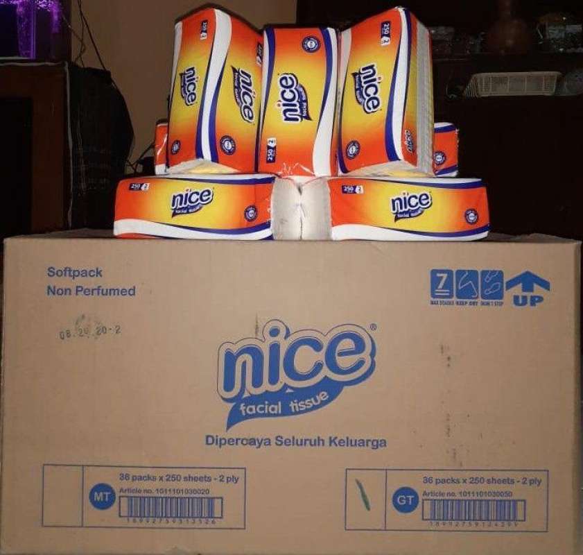 Jual Tissue Nice 250 S Isi 3 Pack Online November 2020 Blibli Com