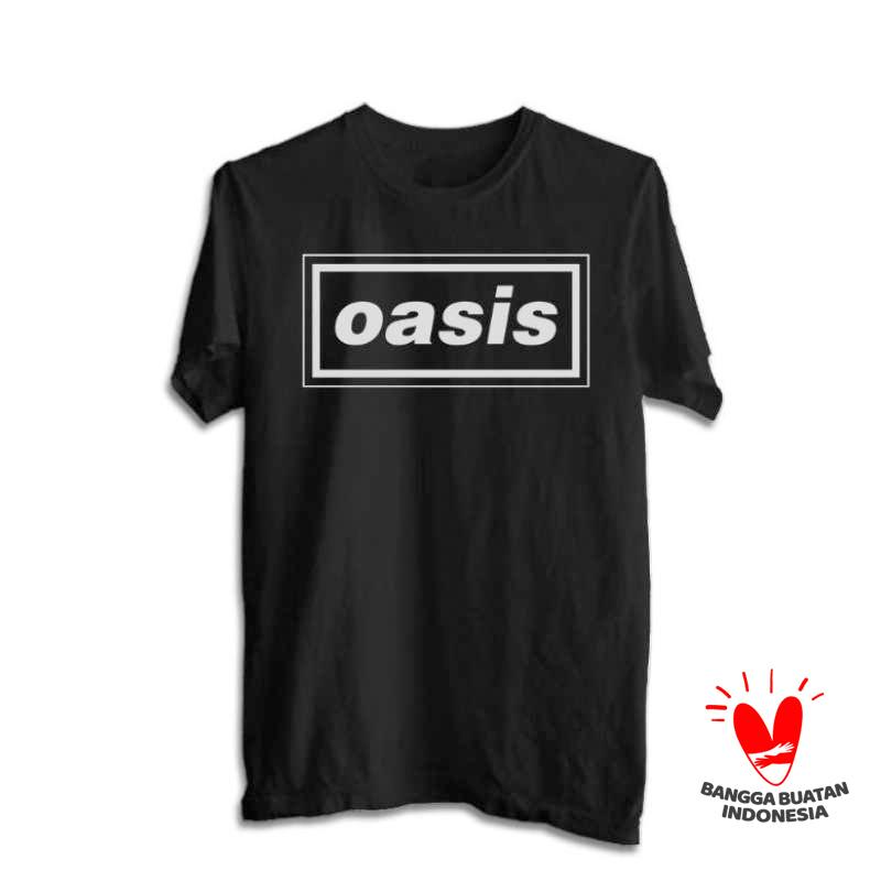 8 Circle KAOS BAND OASIS TSHIRT MUSIK 