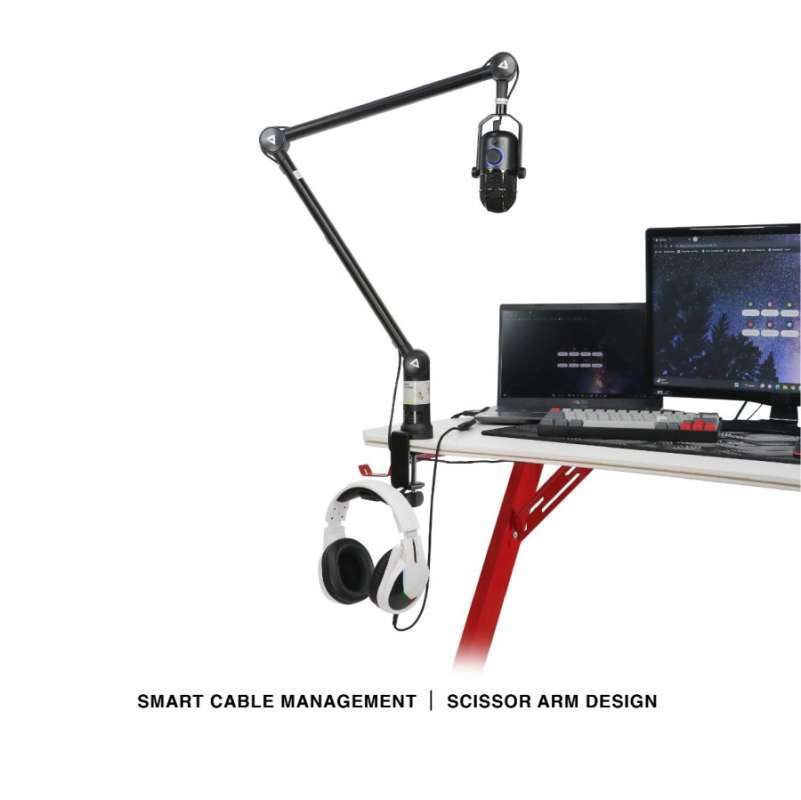 Thronmax Zoom S3+ S3 Plus Microphone Boom Arm Stand Gantungan Mic Stand  Mic