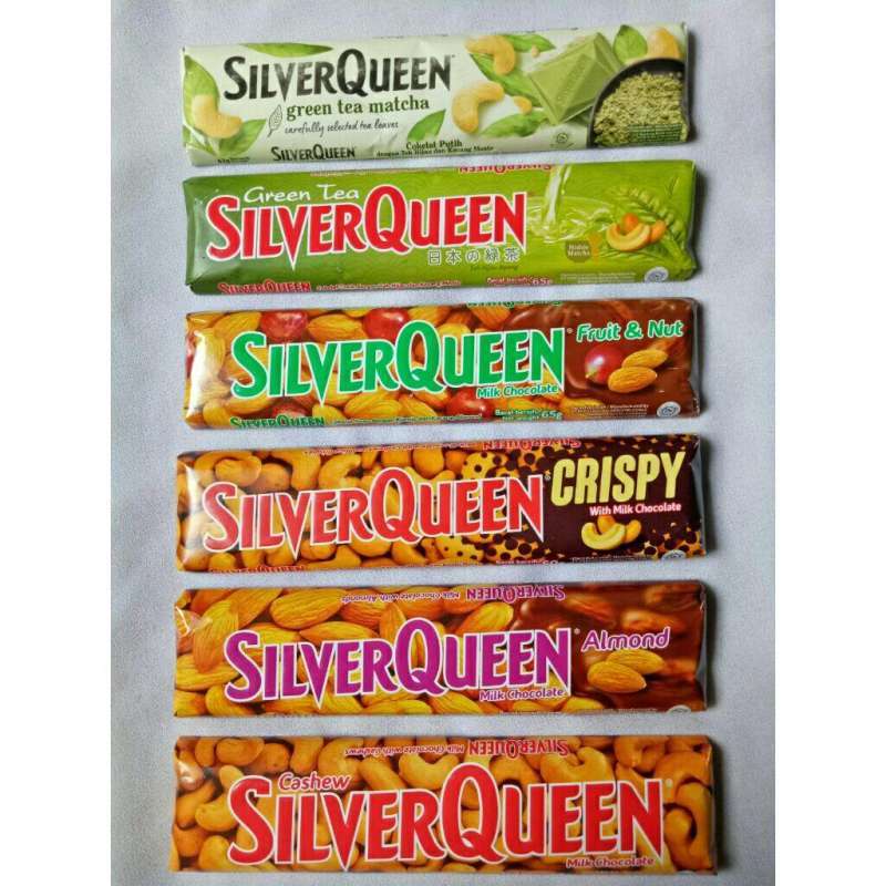 Jual Silverqueen 65gr Online Februari 2021 Blibli Kami membuat mengemasnya dalam plastik biasa, ada juga di toples namun harganya pun berbeda :) yang penting rasanya asli silverqueen kan. silverqueen 65gr