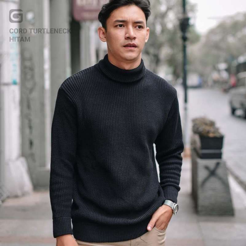 Sweater rajut deals turtleneck