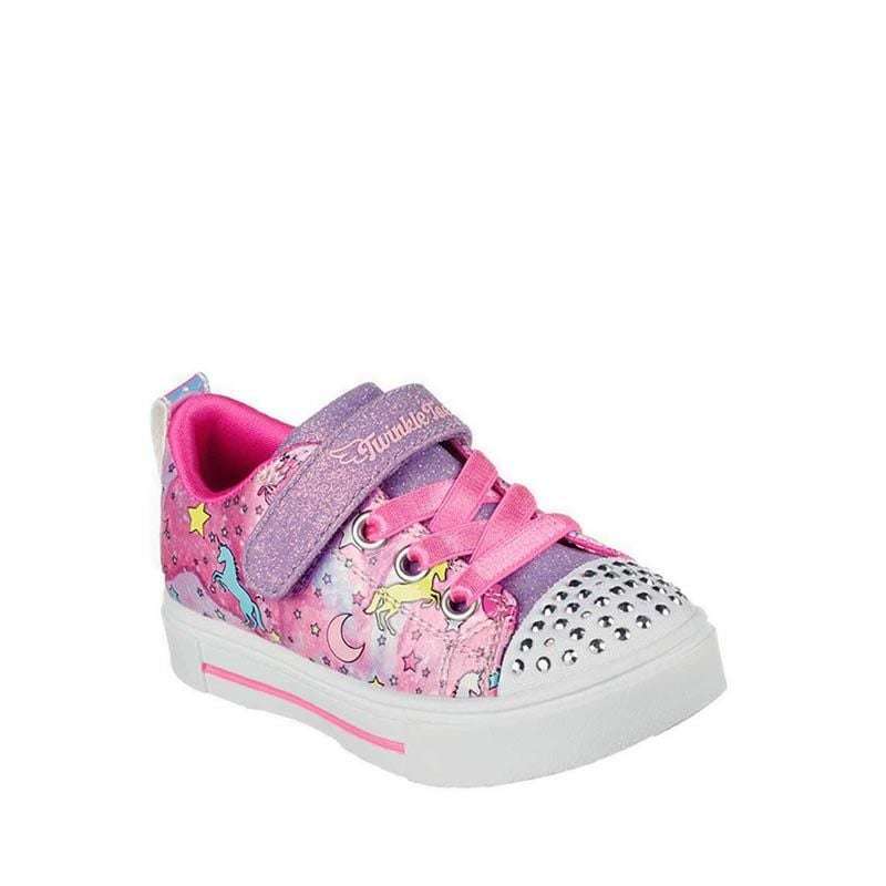 Jual Skechers Kids Twinkle SparksGirls Shoes Pink Multi 314803N