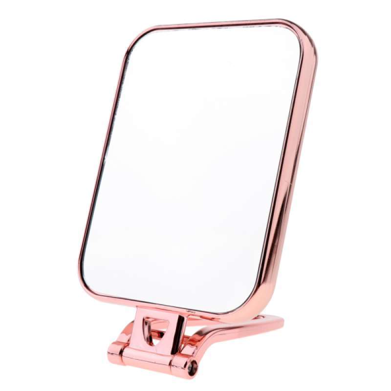 Jual Folding Free Standing Makeup Mirror Bathroom Shaving Vanity Mirror Handheld Terbaru Juli 2021 Blibli