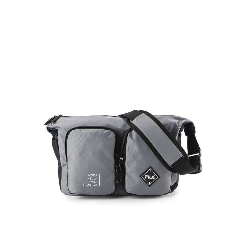 FILA Tas Selempang Petra Grey Navy