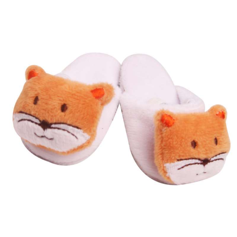 Casual Fleece Doll Slippers for 18 Inch Girl Doll Daily Wear Accessories