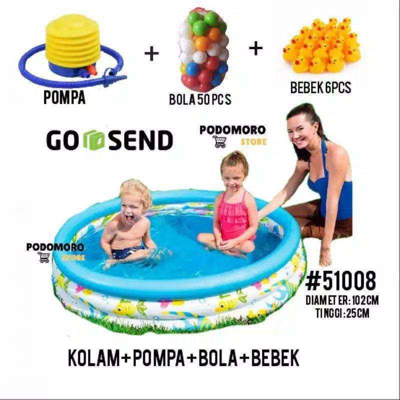 Jual Bestway Kolam Renang Anak Mandi Bola Ocean Pool 102 X 25 Cm Pompa Mandi Bola Bebek Online November 2020 Blibli