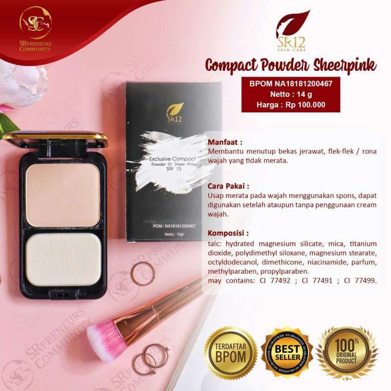 Jual Compact Powder Sheerpink Sr 12 Murah Mei 2021 Blibli Jual Compact Powder Sheerpink Sr 12 Murah Mei 2021 Blibli
