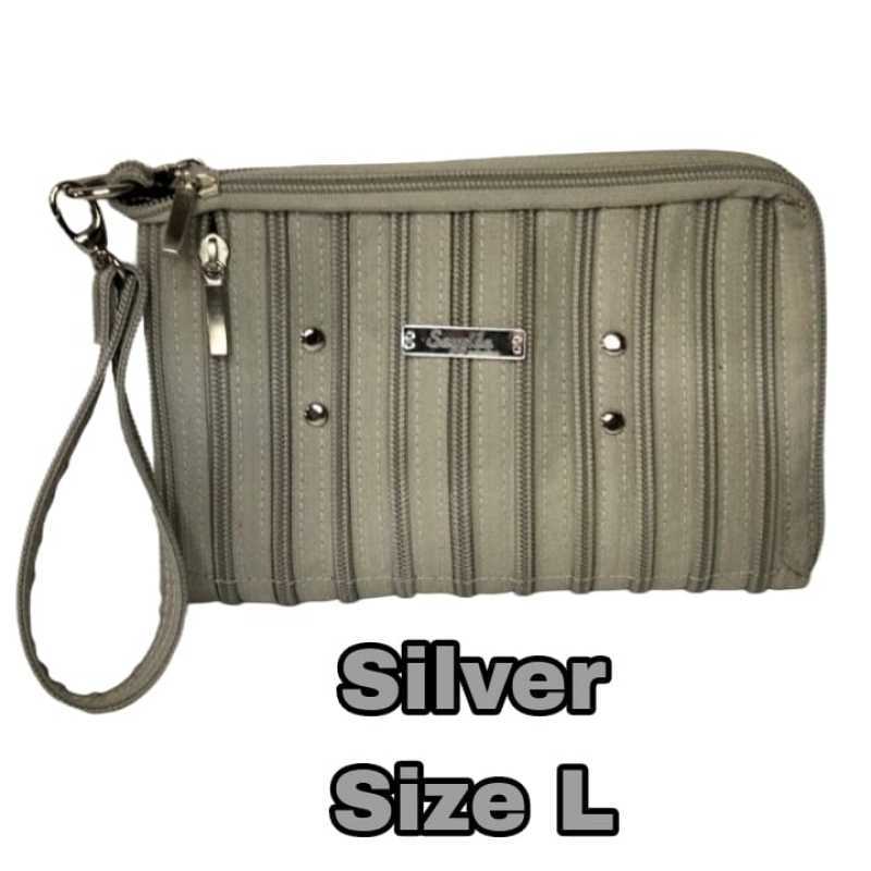 Dompet zipper DOMPET Resleting Fashion Unik Premium Size L