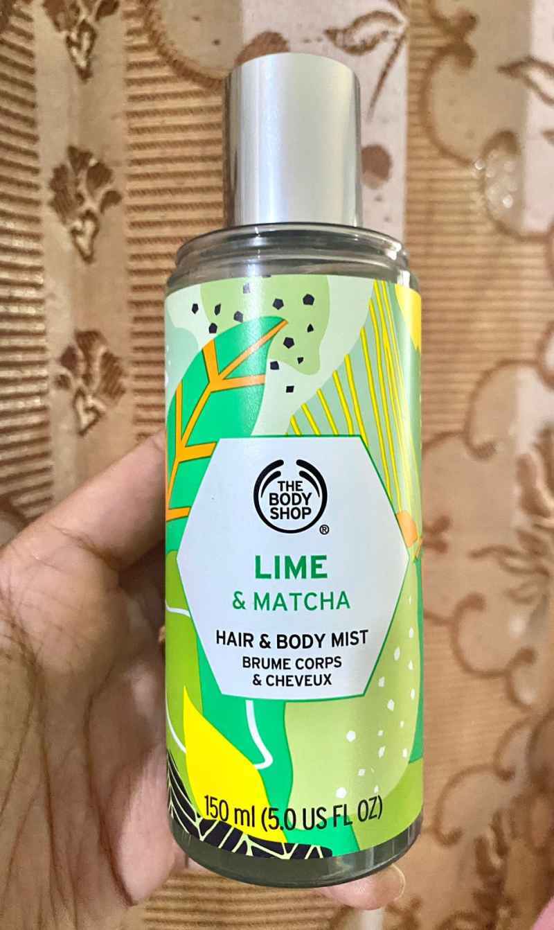 Lime and matcha deals hair and body mist